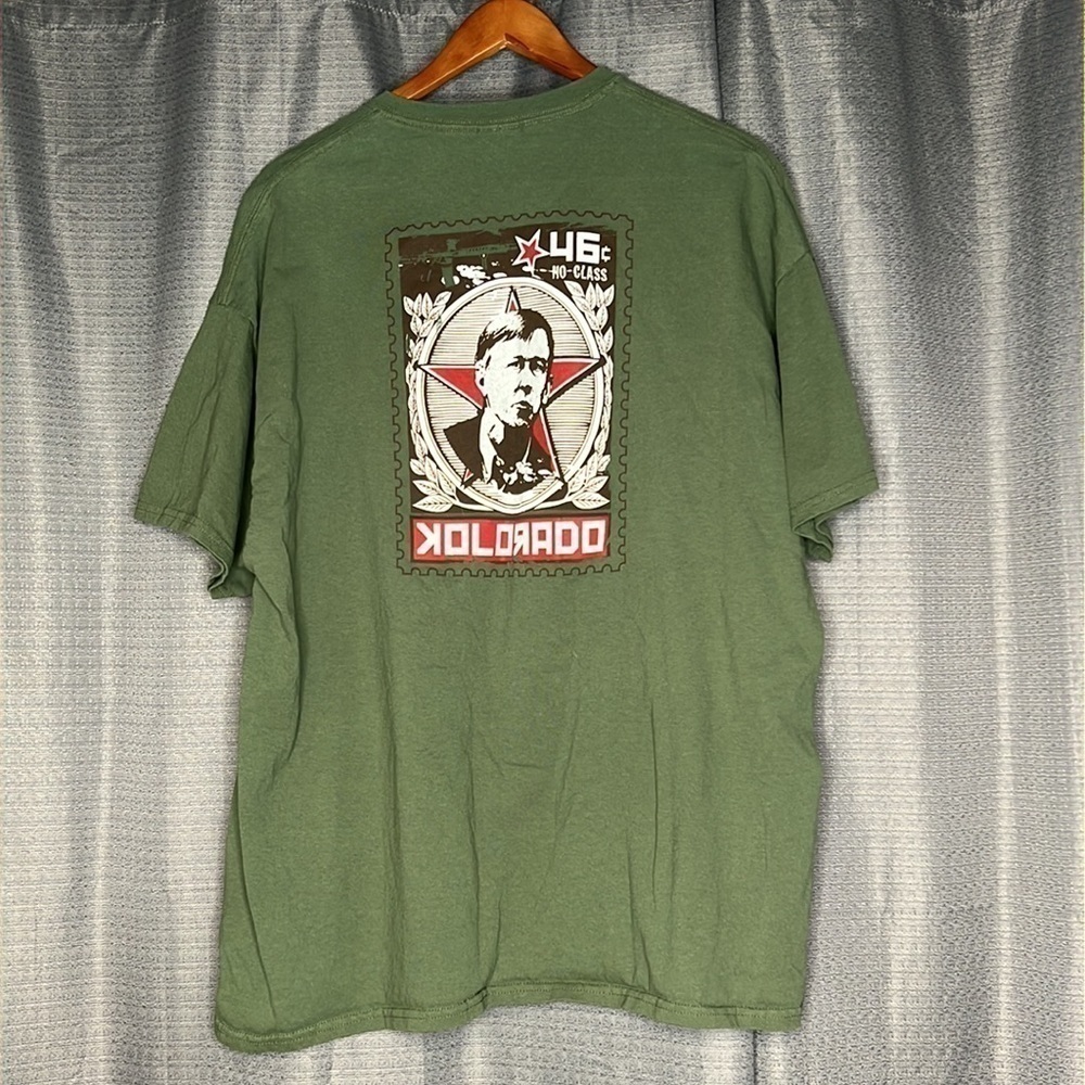 GREEN ANTI-HICKENLOOPER 2X TSHIRT